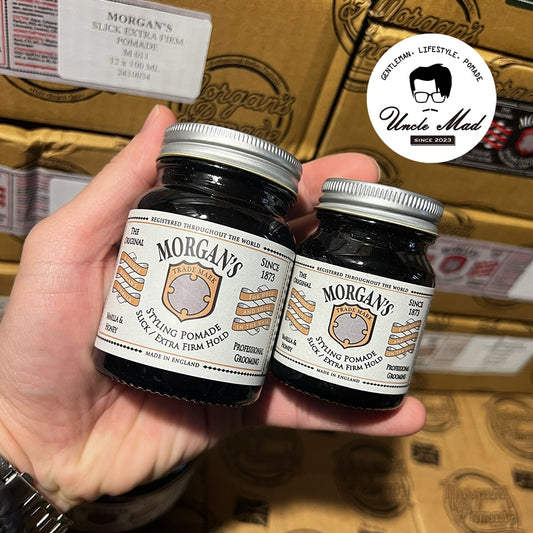 Morgan's 摩根髮油《50g 旅行罐》銀標/黑標/白標 迷你隨身裝