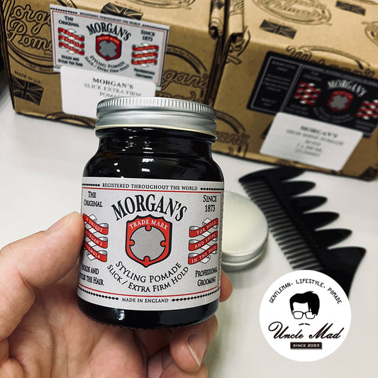 Morgan's 摩根髮油《銀標 Silver Label》 強力定型水洗式髮油 100g