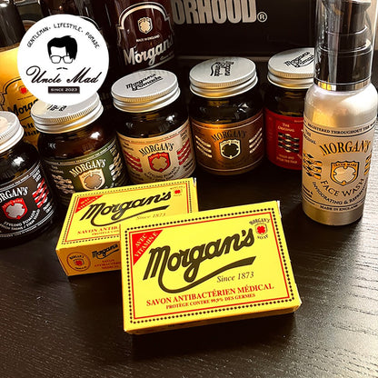 Morgan's 摩根 抗菌藥用清潔皂 80g 洗臉／洗手／洗澡