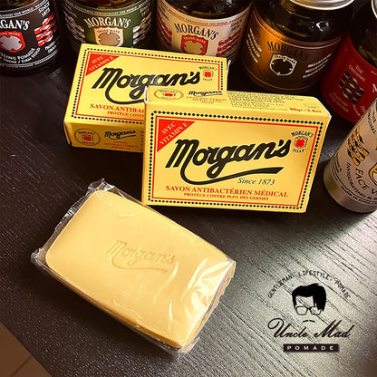 Morgan's 摩根 抗菌藥用清潔皂 80g 洗臉／洗手／洗澡