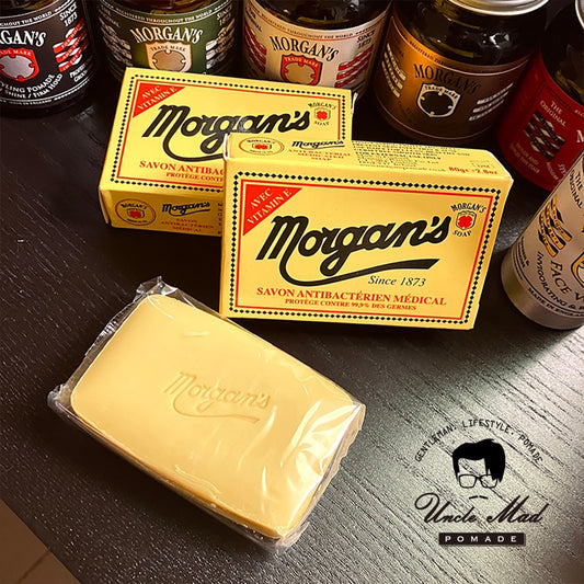Morgan's 摩根 抗菌藥用清潔皂 80g 洗臉／洗手／洗澡