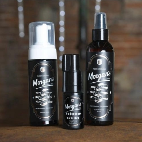 Morgan's 摩根《光澤造型慕斯 Mousse》蓬鬆中定型 150ml