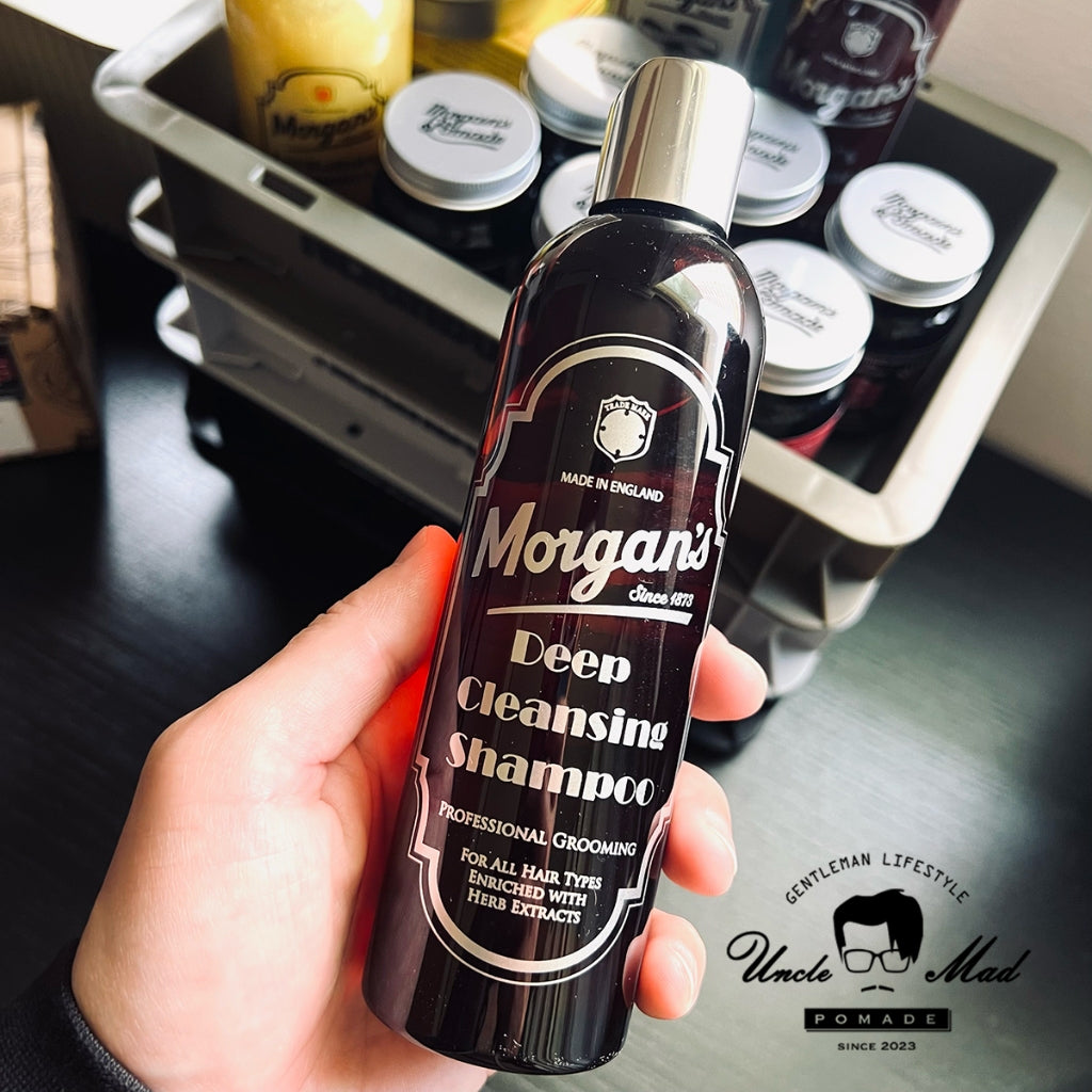 Morgan's 摩根 男士洗髮精 250ml 油頭專用 深層清潔去殘留