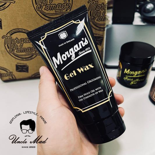 Morgan's 摩根《Gel Wax 立體定型髮膠》絲蛋白滋養 高光澤 125ml