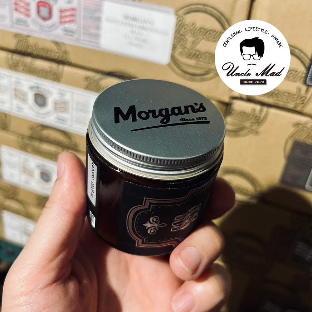Morgan's 摩根《無光澤髮蠟 Matt Paste》中等定型 霧面自然質感