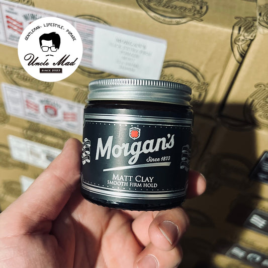 Morgan's 摩根《無光澤凝土 Matt Clay》強力定型 霧面蓬鬆