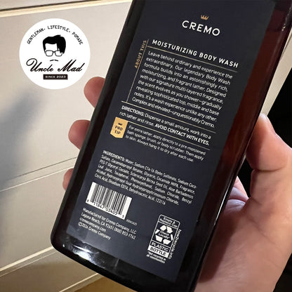 CREMO《Palo Santo 秘魯聖木》男性香氛沐浴乳 473ml