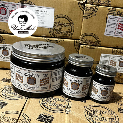 Morgan's 摩根髮油《白標 White Label》 強力定型水洗式髮油 商用裝 500g（蜂蜜香草）