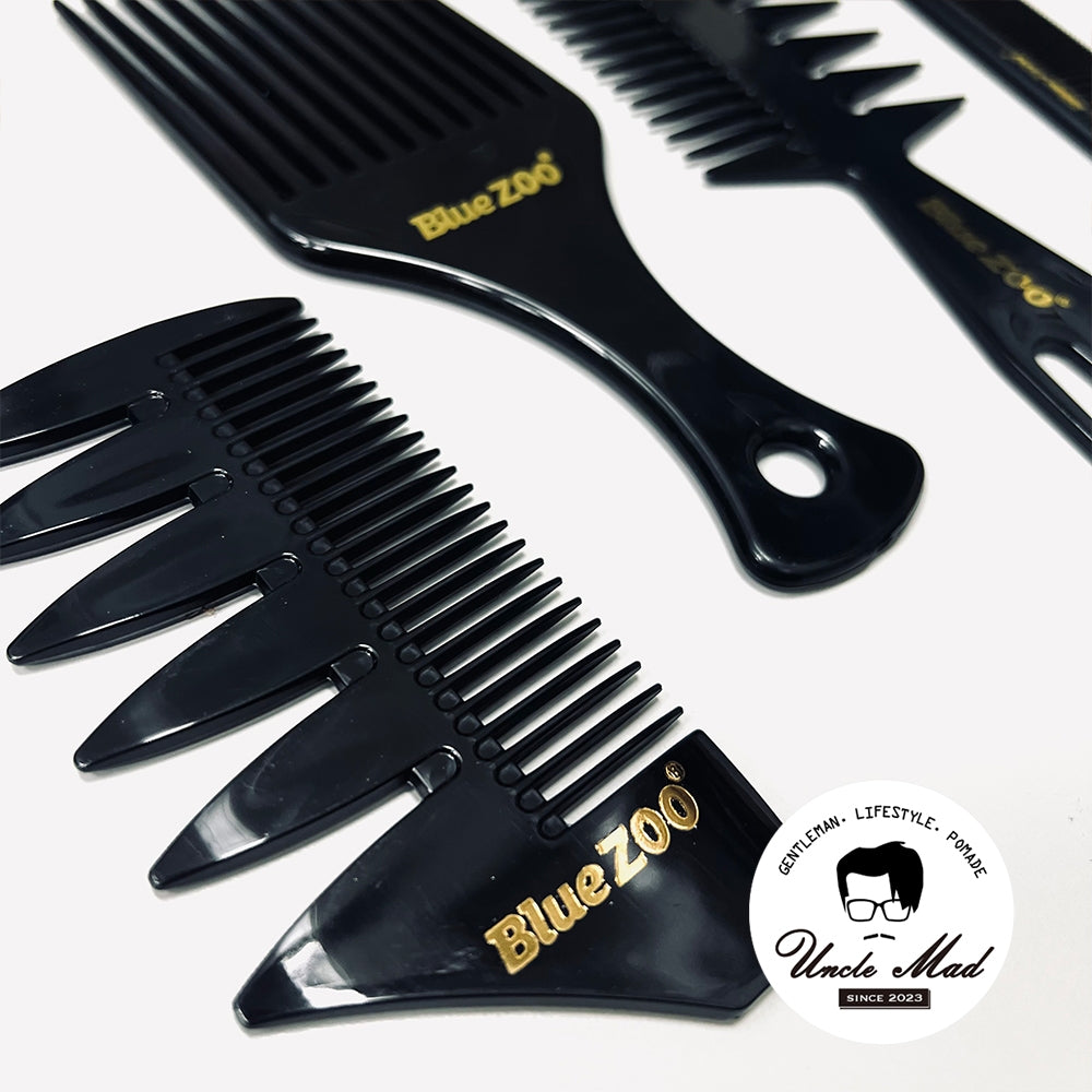 Bluezoo 油頭造型梳 三叉梳／手梳／直梳／叉梳